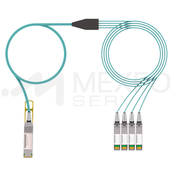 Cable Óptico Activo 100G QSFP28 a QSFP28 - Genérico Compatible -   México