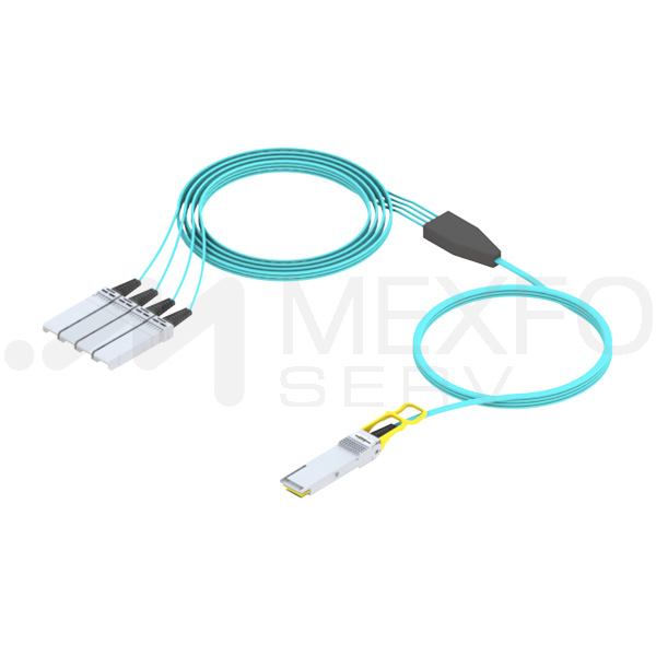 Cable óptico activo QSFP28 100G