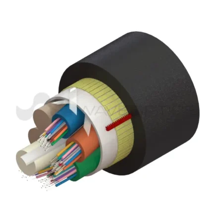 Rollo de Cable ADSS Cubierta Sencilla Span 100 M para telecomunicaciones, fibra adss