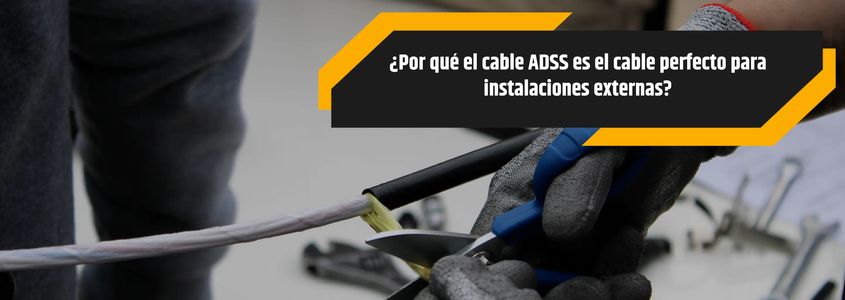 Porque el cable ADSS es el cable perfect