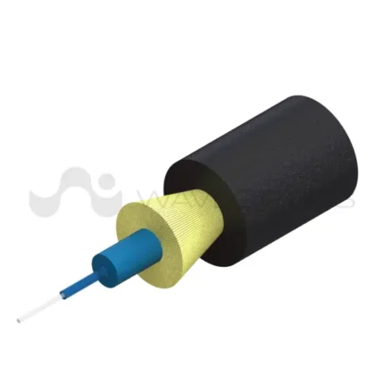 Cable MDU, Cable Drop Redondo 1 hilo Cable Drop FTTH Cable de acometida Cable de fibra óptica FTTH Cable GPON Cable monomodo G657 Cable Drop redondo 3 mm Cable de última milla Cable para fibra óptica residencial
