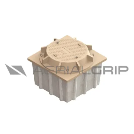 Mini Manhole para Fibra Óptica | Registro de Telecomunicaciones